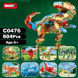 Byggnadsblock för dinosaurier
